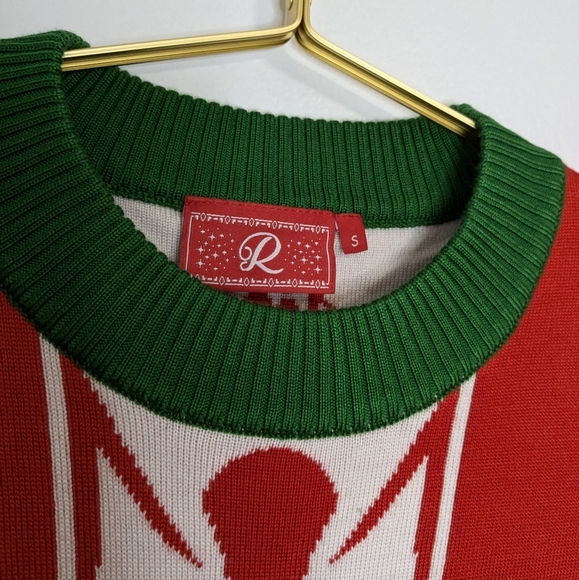 Revolt Sweaters‎ Small Ranboo Limited Edition Red Holiday Christmas Sweater - Picture 2 of 12